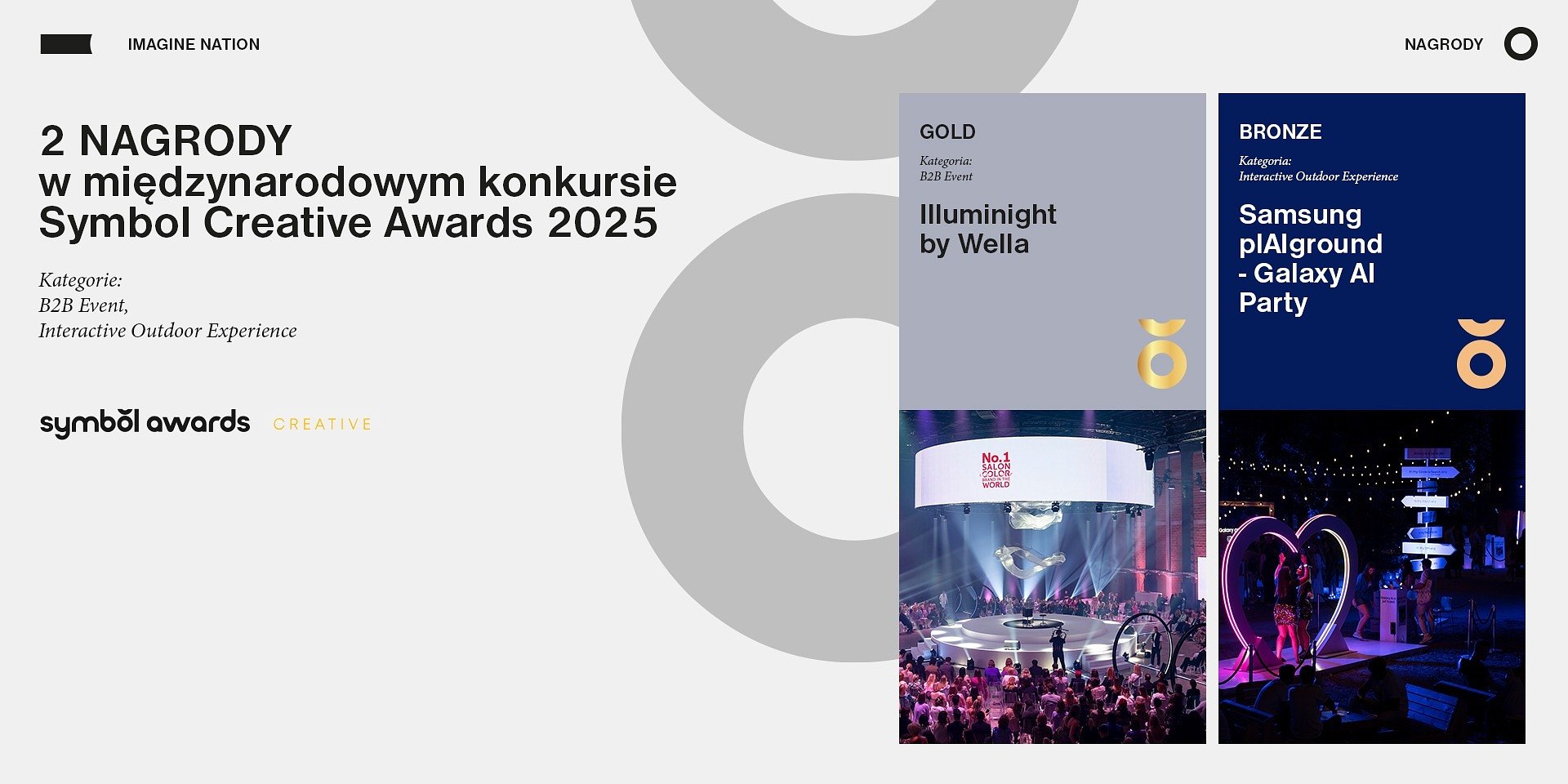 Imagine Nation jest zwycięzcą Symbol Creative Awards 2025