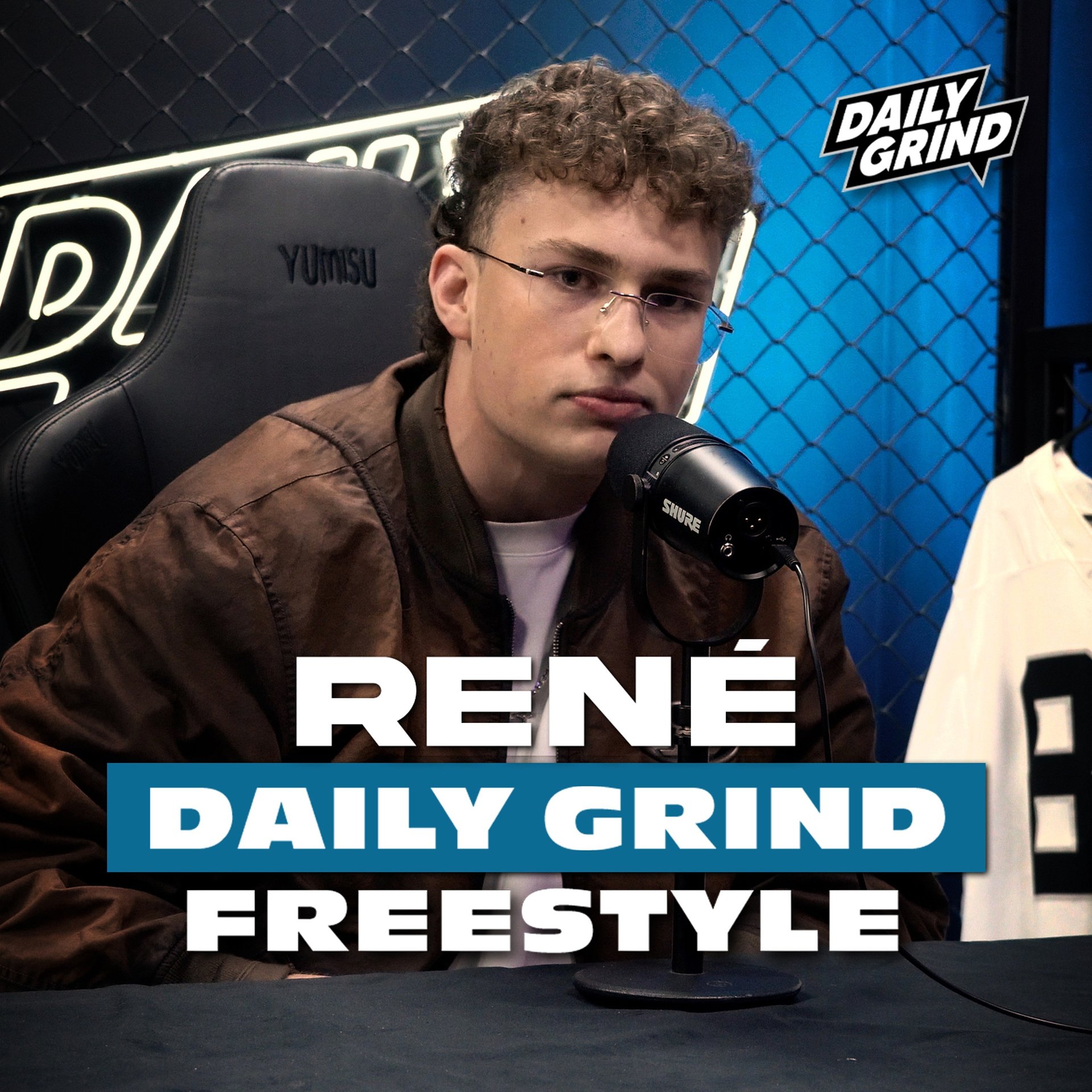 René z freestylem na kanale Daily Grind