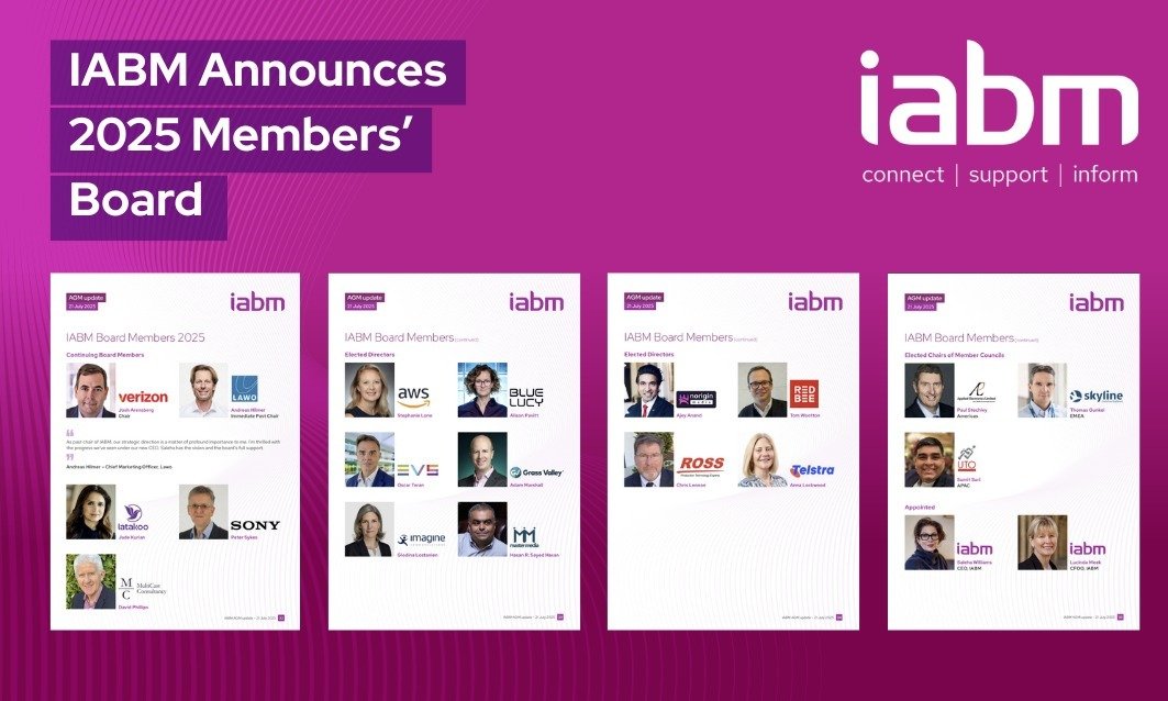 IABM confirms new Members’ Board for 2025 during record-attended AGM