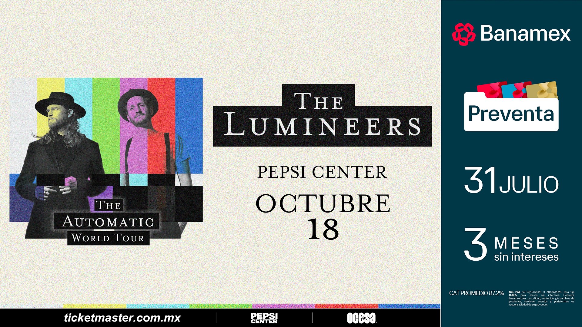 The Lumineers, una noche de Folk y música nueva regresa a México