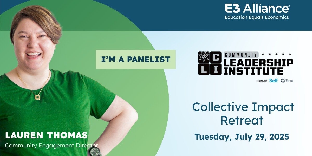 E3 Alliance's Lauren Thomas Named Panelist for Prestigious San Antonio Spurs Community Leadership Institute