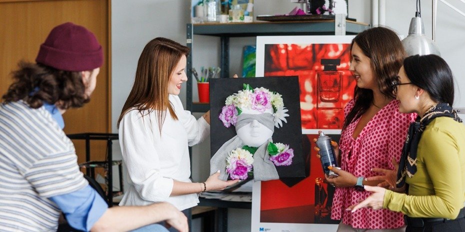 Wystawa prac studentów kierunku Design w biznesie