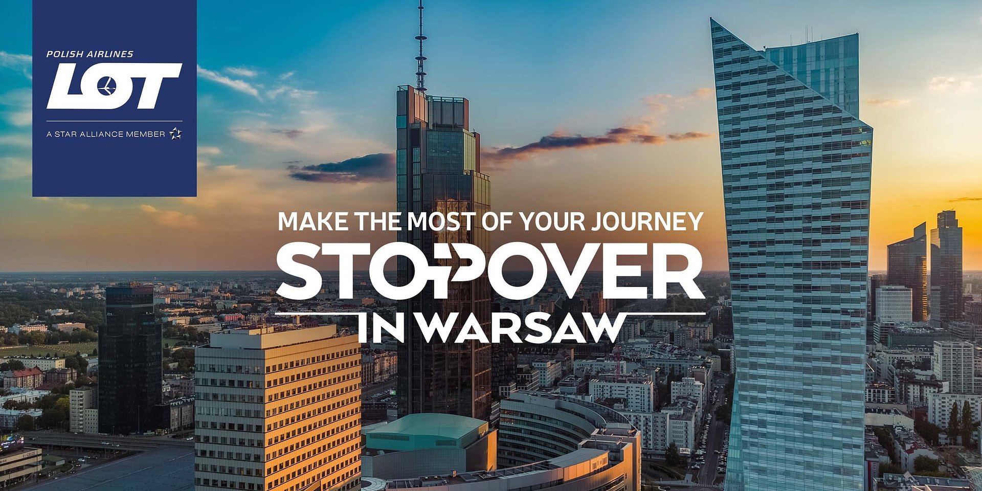 Enjoy a break in the very heart of Europe and discover Poland – LOT Polish Airlines presents LOT Stopover offer