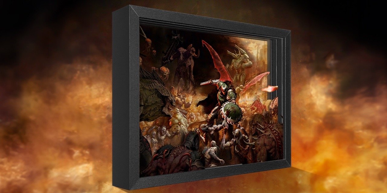 DOOM: The Dark Ages Shadowbox