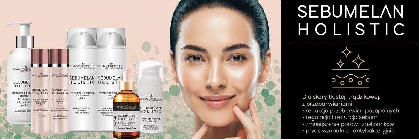 Sebumelan Holistic – regulacja sebum i redukcja blizn, czyli nowy wymiar troski o skórę