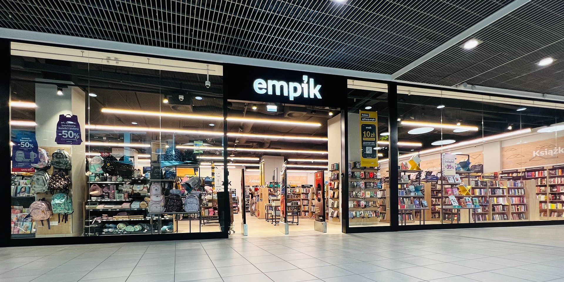 Empik w gdańskiej Galerii Przymorze z powiększonym salonem