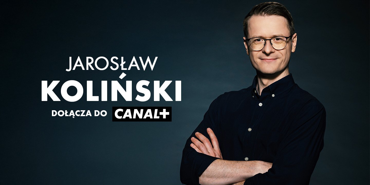Jarosław Koliński stałym współpracownikiem CANAL+!