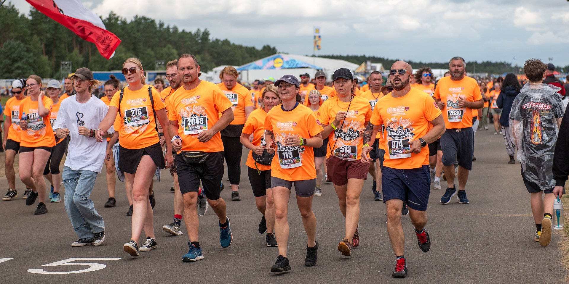 Festivalgoers run to support a great cause!