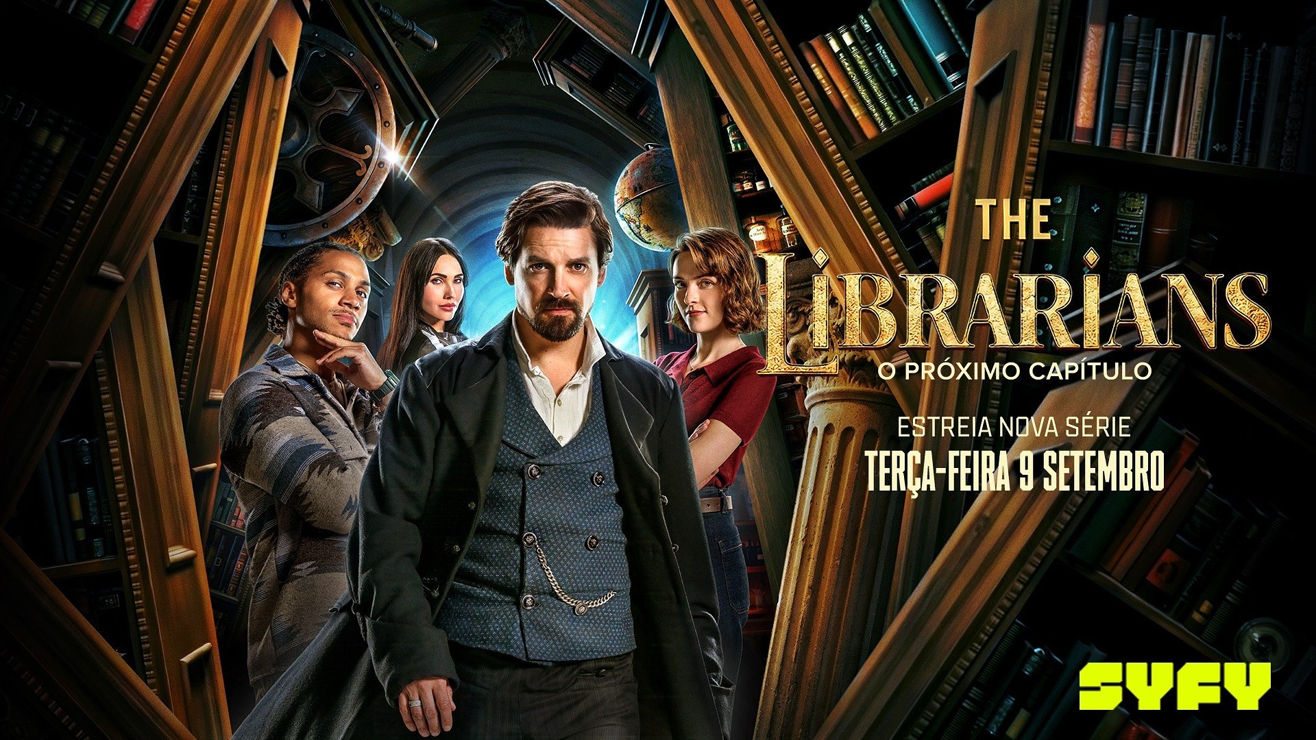 SYFY anuncia estreia de The Librarians: O Próximo Capítulo – um entusiasmente regresso à magia e aventura, já a 9 de setembro