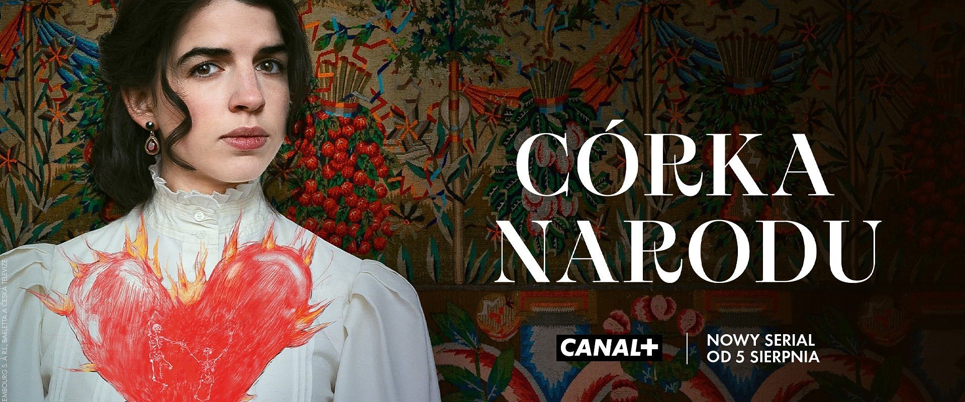CÓRKA NARODU: czy można odnaleźć miłość, buntując się przeciwko konwenansom? Pierwszy czeski serial oryginalny CANAL+ dostępny od 5 sierpnia.