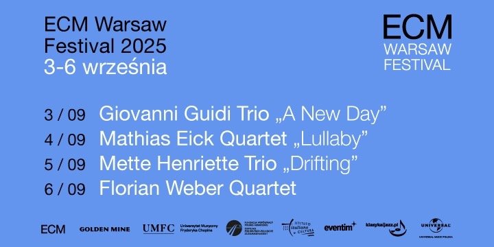 ECM Warsaw Festival 2025 po raz piąty