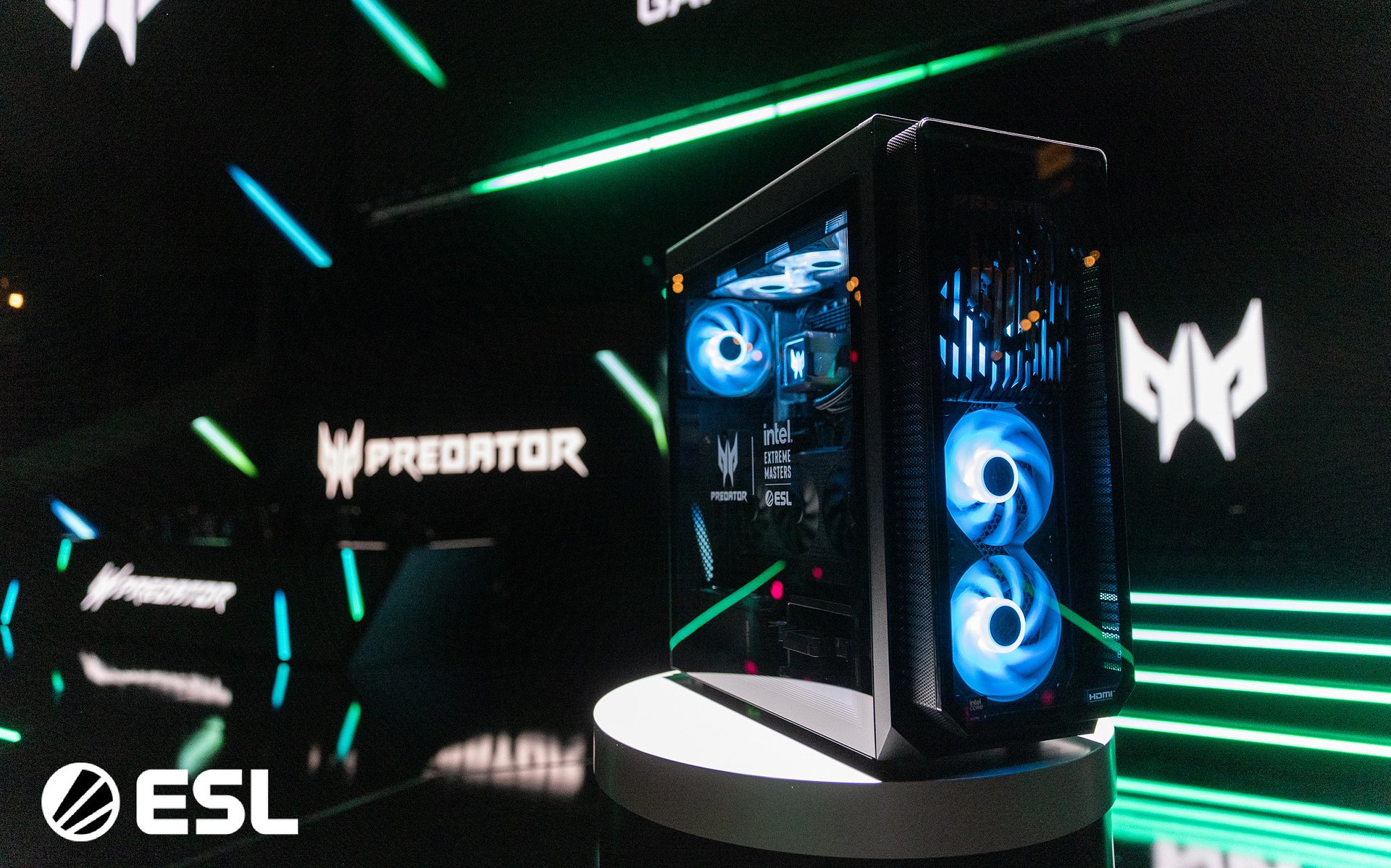 Acer Predator Orion 7000 überzeugte als offizieller Turnier-PC der Intel® Extreme Masters 2025