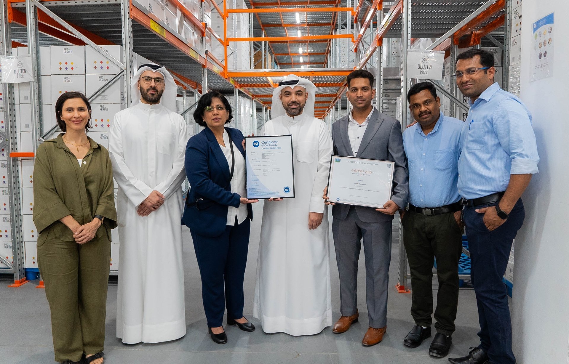 Cruncho Becomes First Kuwait-Based Company to Earn Gluten-Free Certification and Non-GMO Verification from NSF