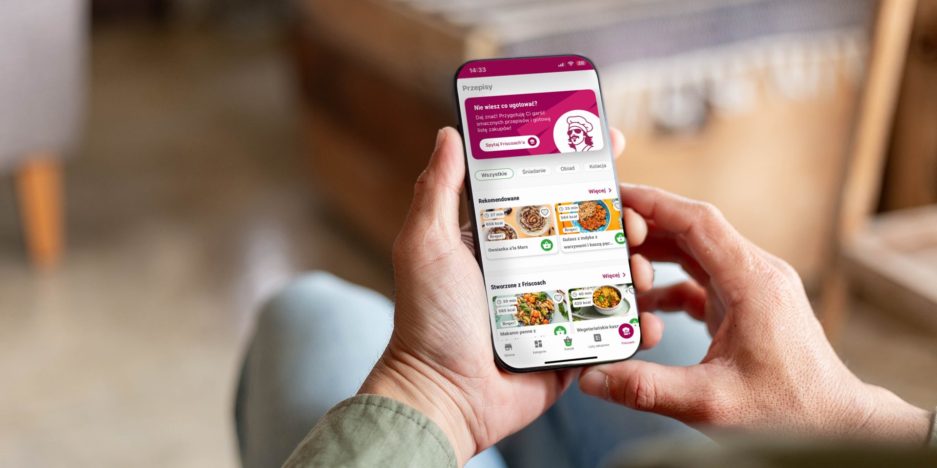 Frisco testuje nową funkcję opartą na AI. Zmieni oblicze e-zakupów spożywczych