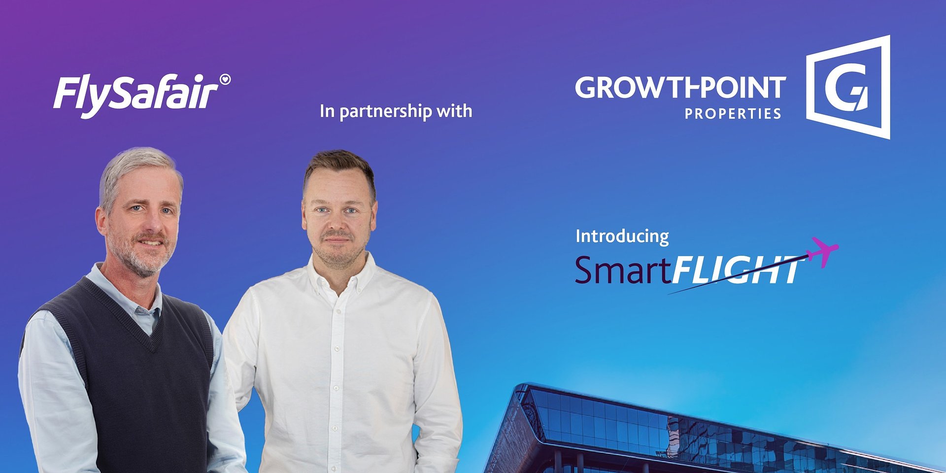 Growthpoint and FlySafair launch industry-first travel benefit for Joburg office tenants