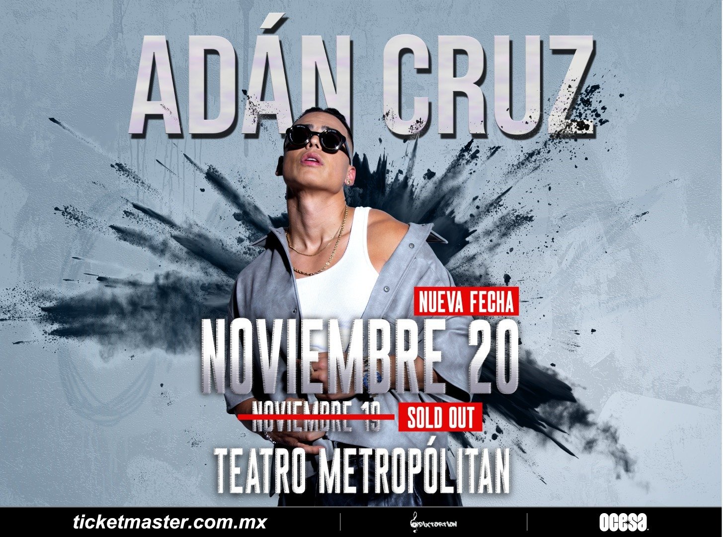 Adán Cruz trae a la CDMX Ruido, El Silencio y Yo II