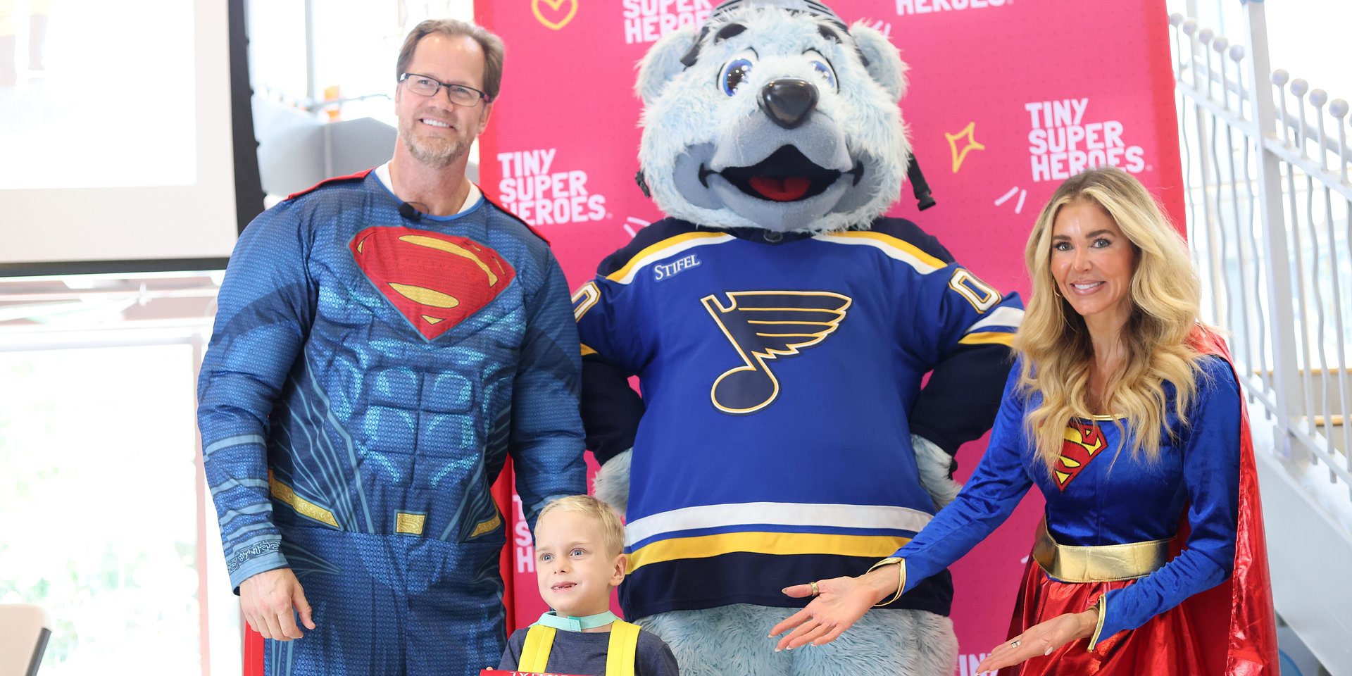Hockey legend Chris Pronger turns 40+ children into ‘superheroes’ at Ranken Jordan Pediatric Bridge Hospital