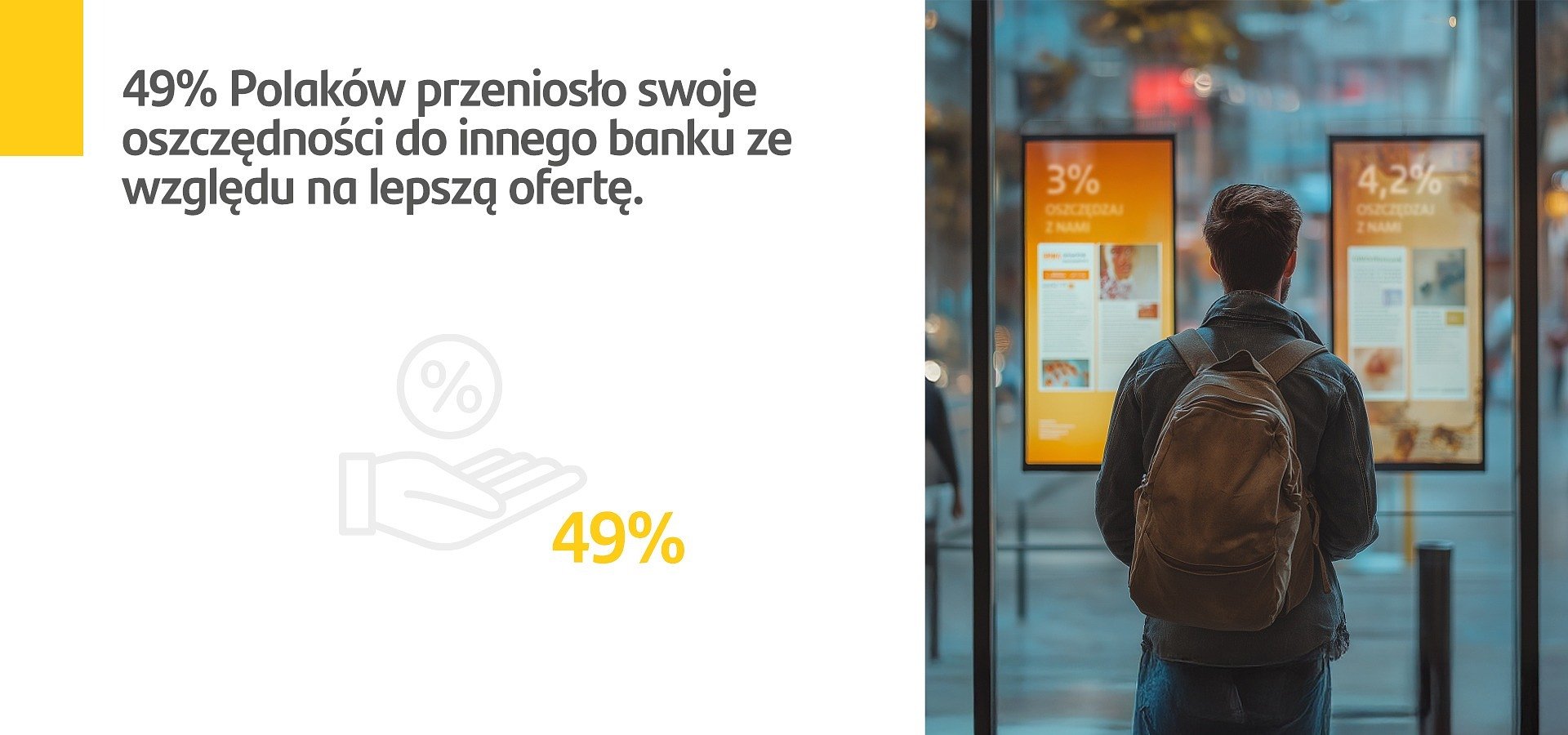 Santander Consumer Bank: Prawie połowa Polaków przeniosła swoje oszczędności do innego banku z powodu lepszej oferty