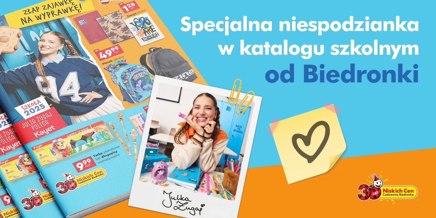 Dlaczego szkolne foldery znikają w Biedronce?