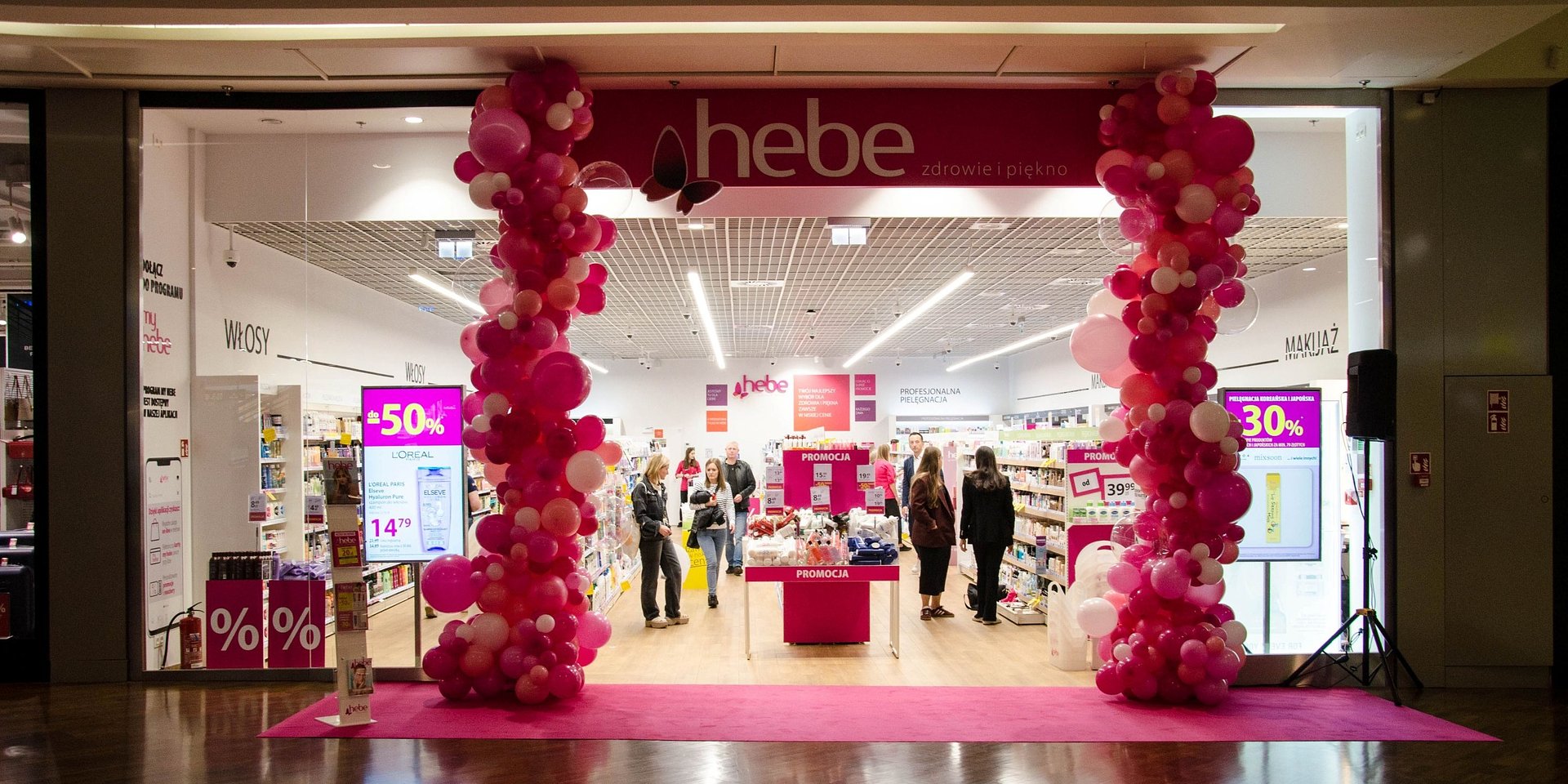 Manufaktura wspiera rozwój najemców – Hebe w nowym, większym lokalu