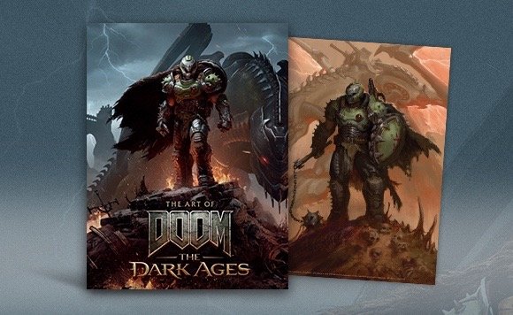 The Art of DOOM: The Dark Ages Hardcover (Bethesda Gear Exclusive Edition)