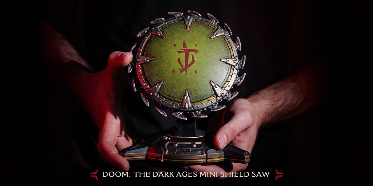DOOM: The Dark Ages Mini Shield Saw