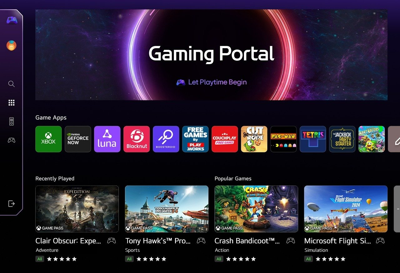 LG rozwija ekosystem gier dzięki platformie Gaming Portal i innowacyjnej technologii chmurowej