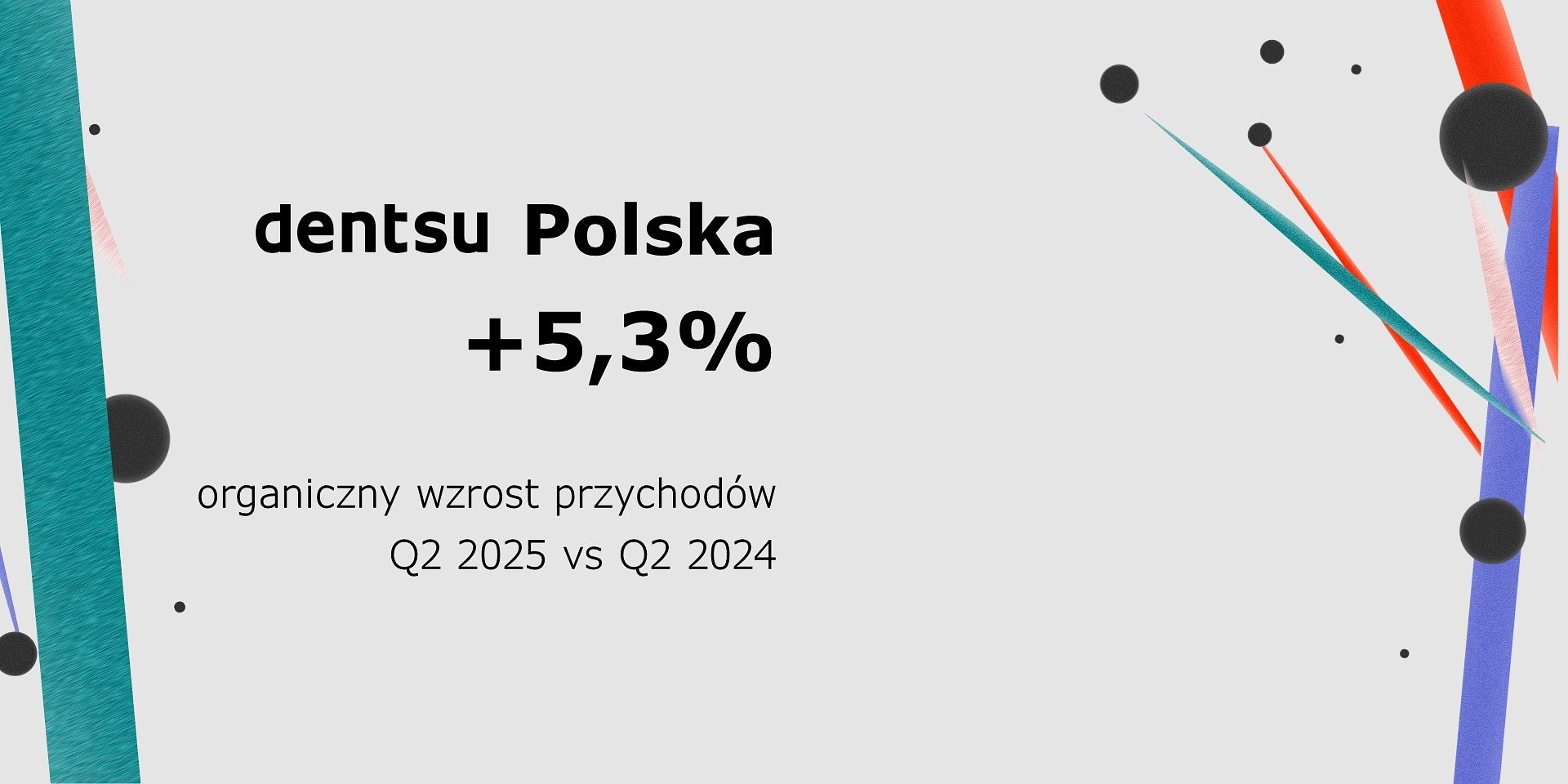 Dentsu Polska notuje solidny wzrost przychodów w Q2 2025 r.
