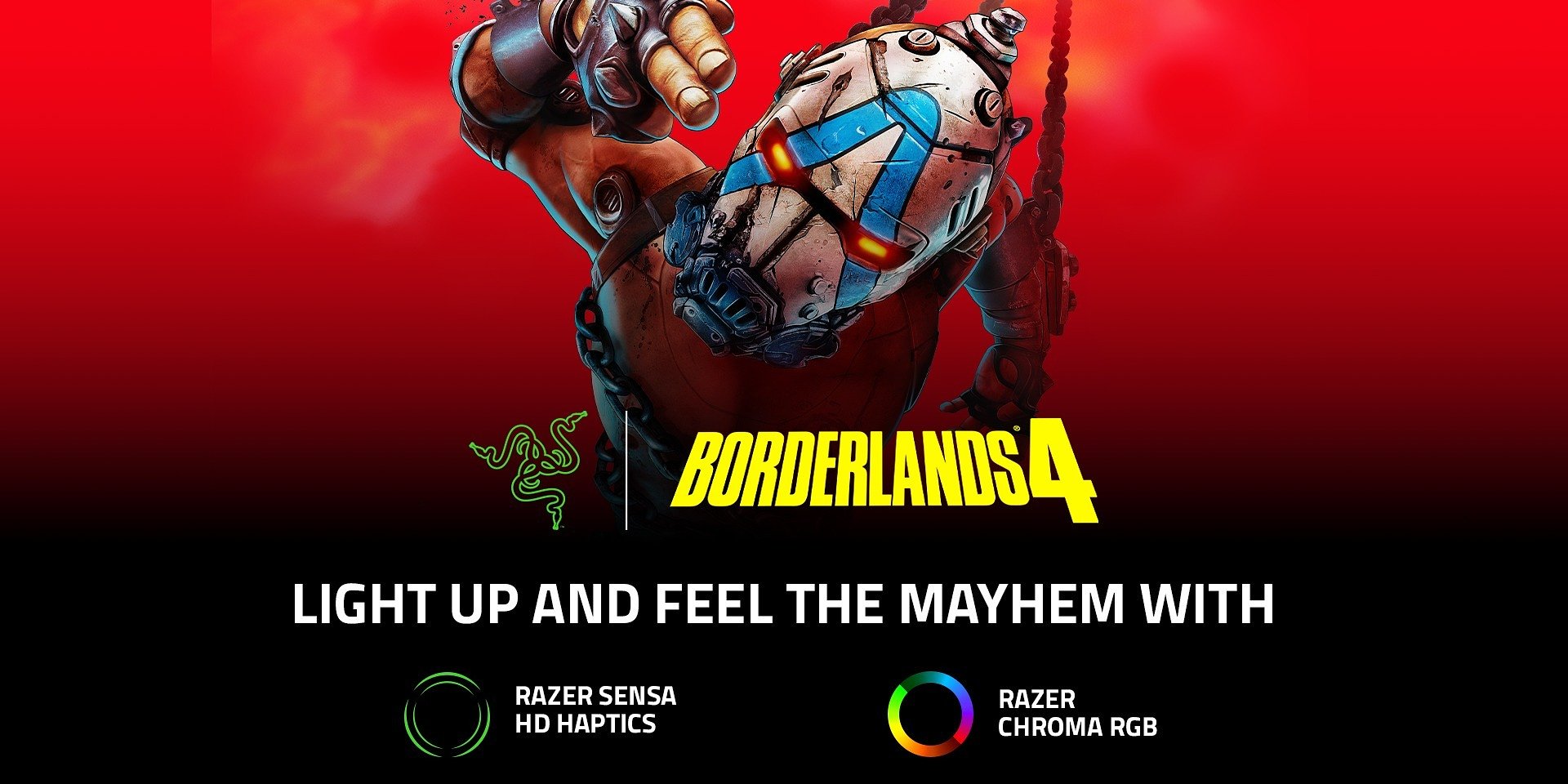 Razer wprowadza nowe technologie do Borderlands 4 – poczuj chaos jeszcze mocniej