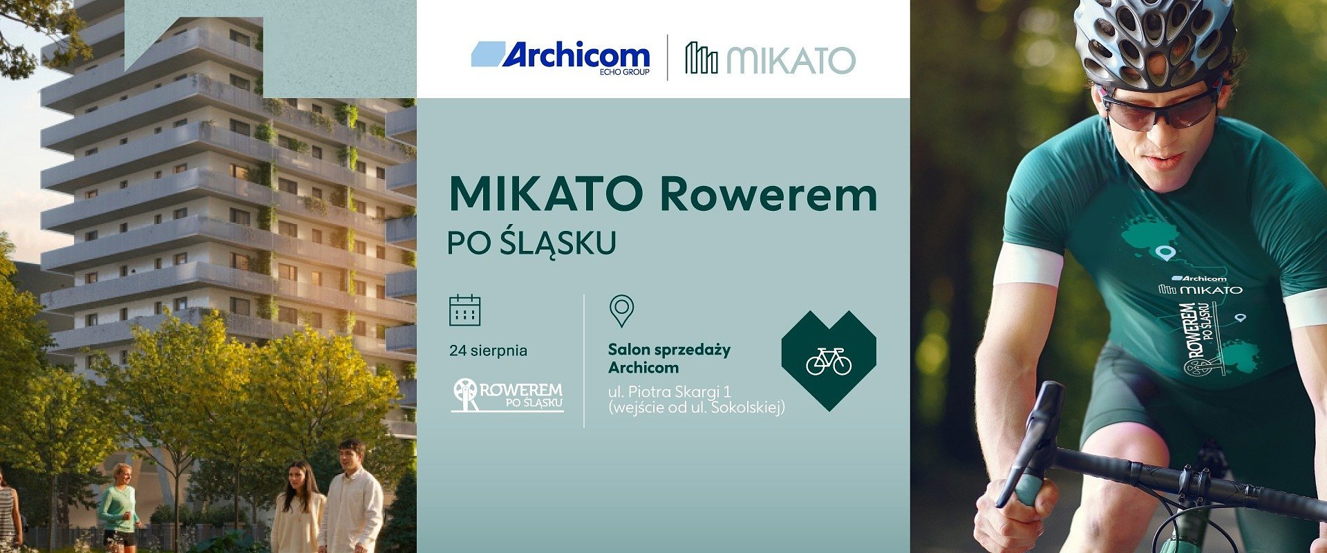 24 sierpnia rowerzyści pojadą nowo wyznaczoną trasą po Katowicach. Stworzył ją ekspert znany w świecie jednośladów