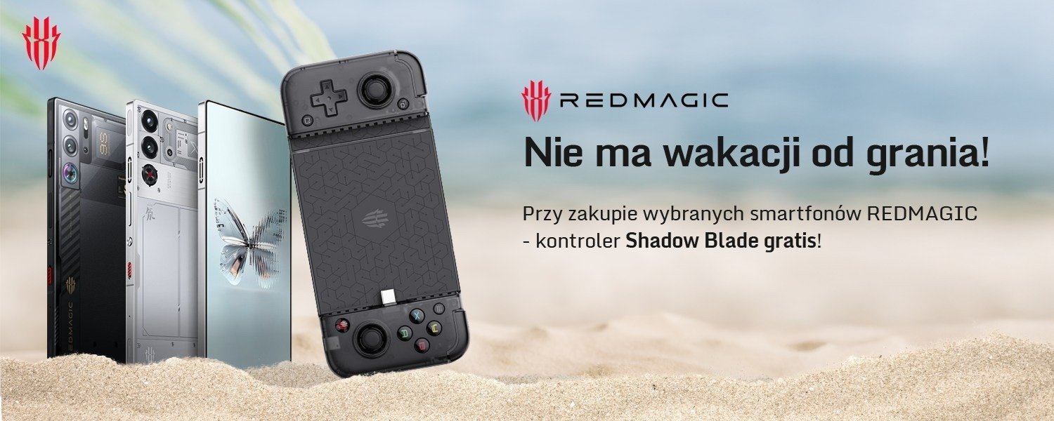 Kup smartfony REDMAGIC i zgarnij w gratisie kontroler Shadow Blade