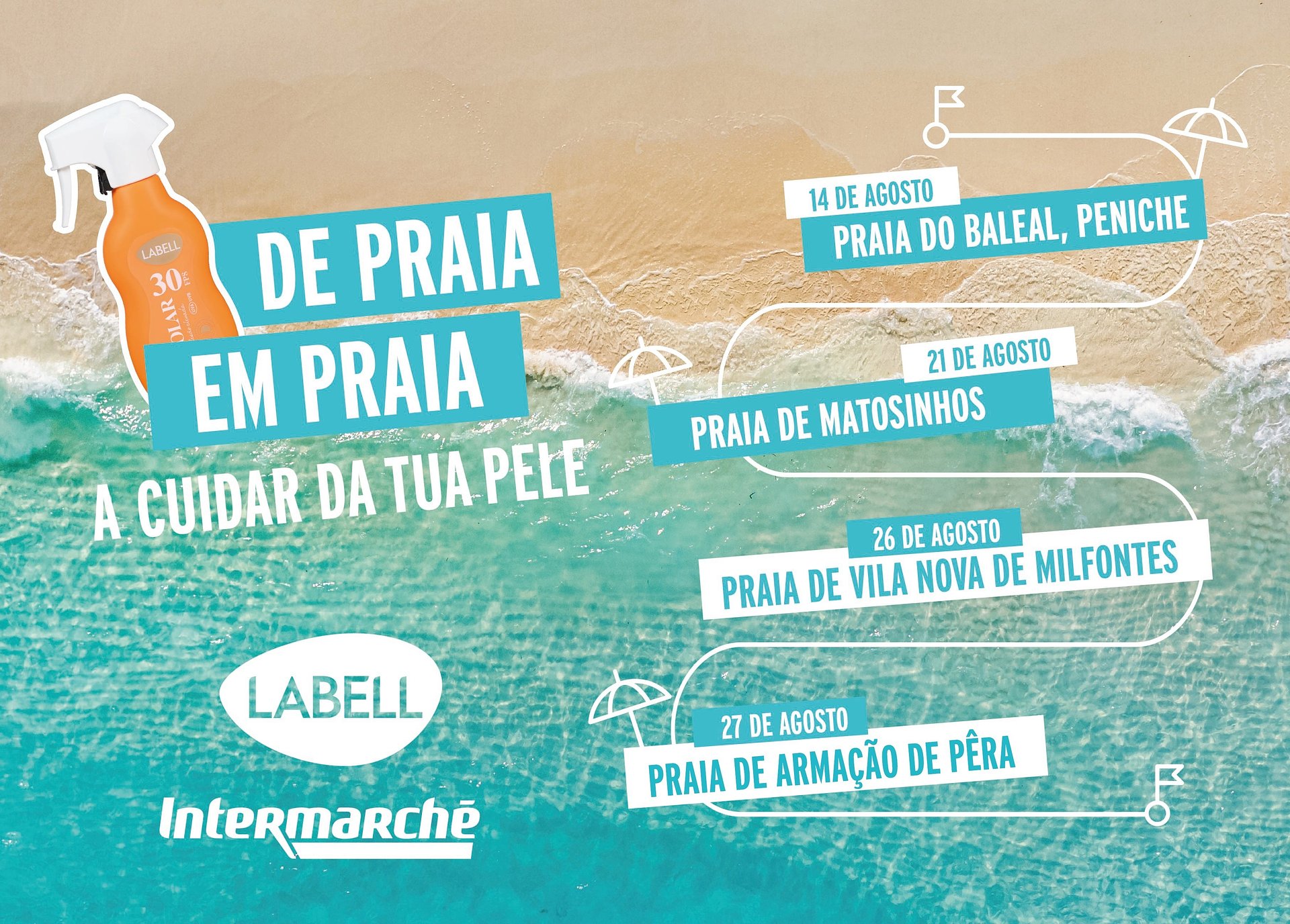 Vila Nova de Milfontes “leva o sol a sério” com a Labell e o Intermarché