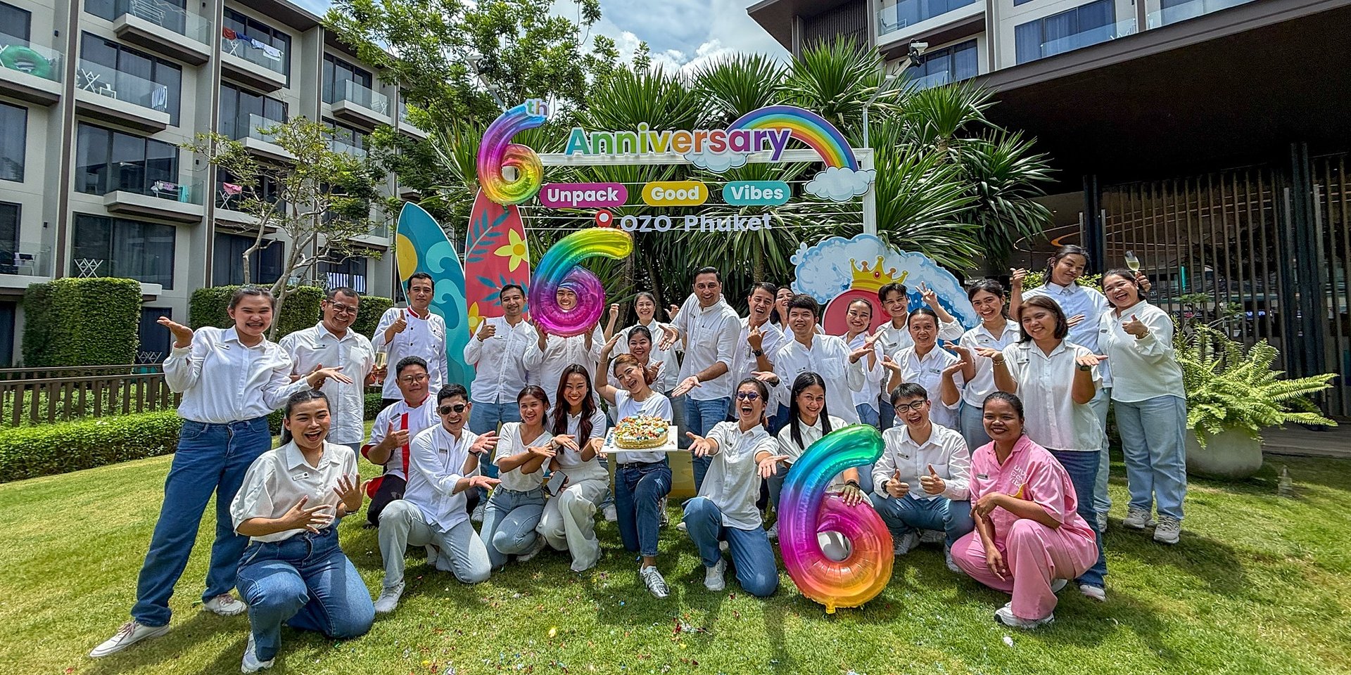 OZO Phuket, Thailand, Celebrates Six Years of Sun, Fun and Family Memories