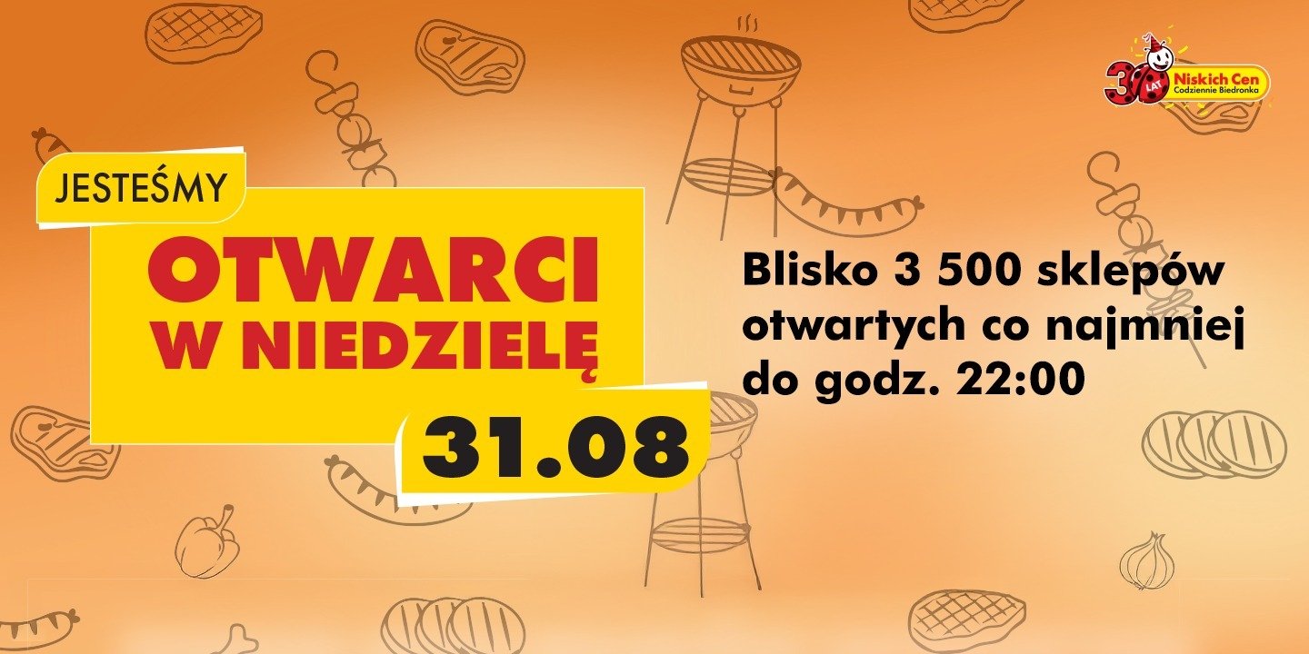 Jeszcze dłuższa niedziela w Biedronce