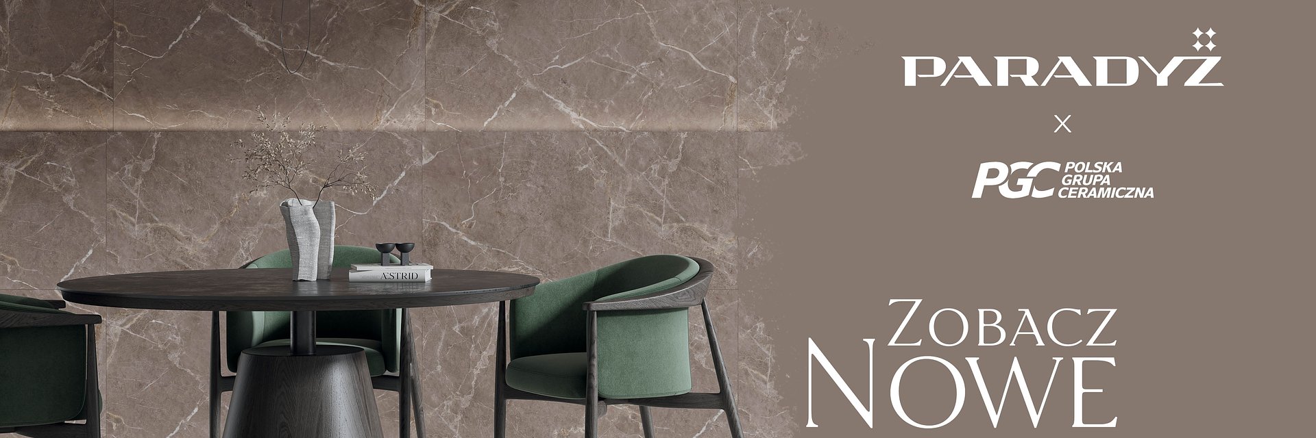 PARADYŻ x PGC – kolekcje płytek opracowane przez Ceramikę Paradyż i PGC Polską Grupę Ceramiczną już na rynku