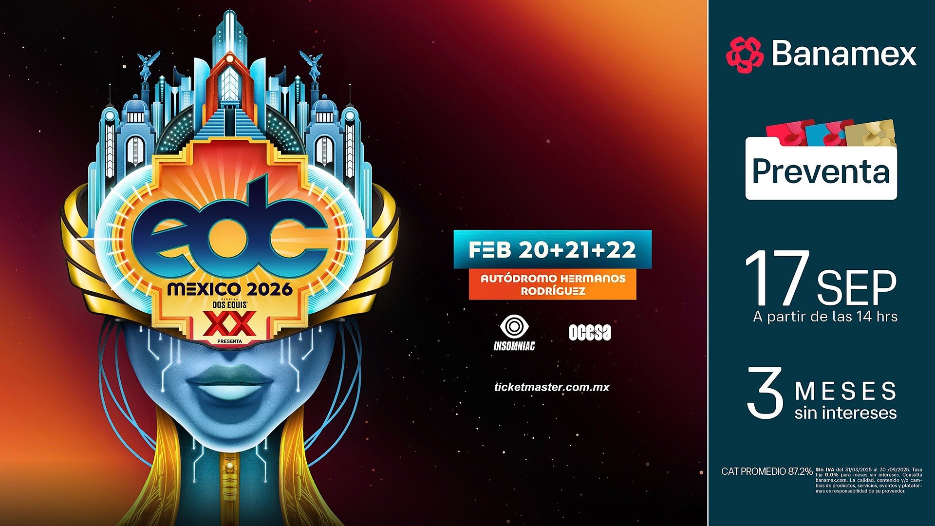 DOCE AÑOS DE ELECTRIC DAISY CARNIVAL EN MÉXICO: EL FESTIVAL DE MÚSICA ELECTRÓNICA MÁS GRANDE DE LATINOAMÉRICA
