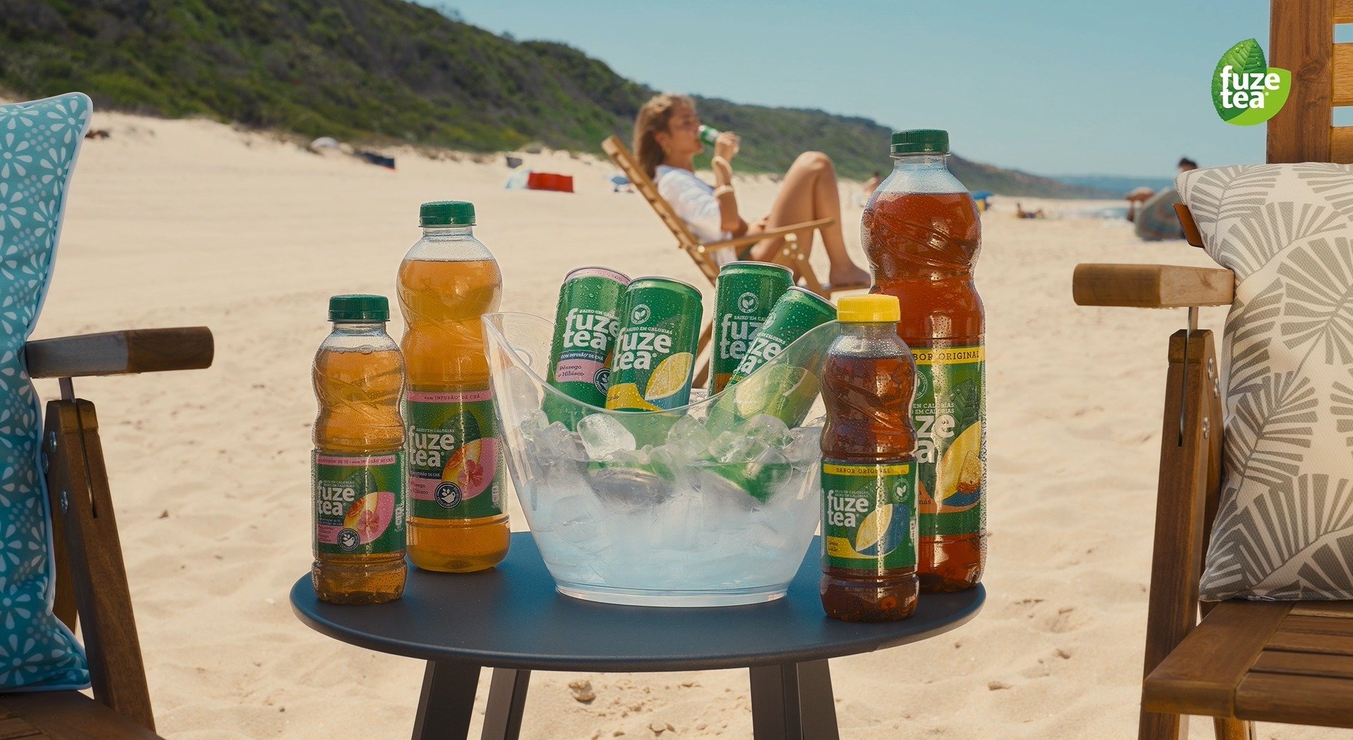 FUZE TEA LEVA “FALTA DE CHÁ” À CIDADE FM COM VICKY JACOBI