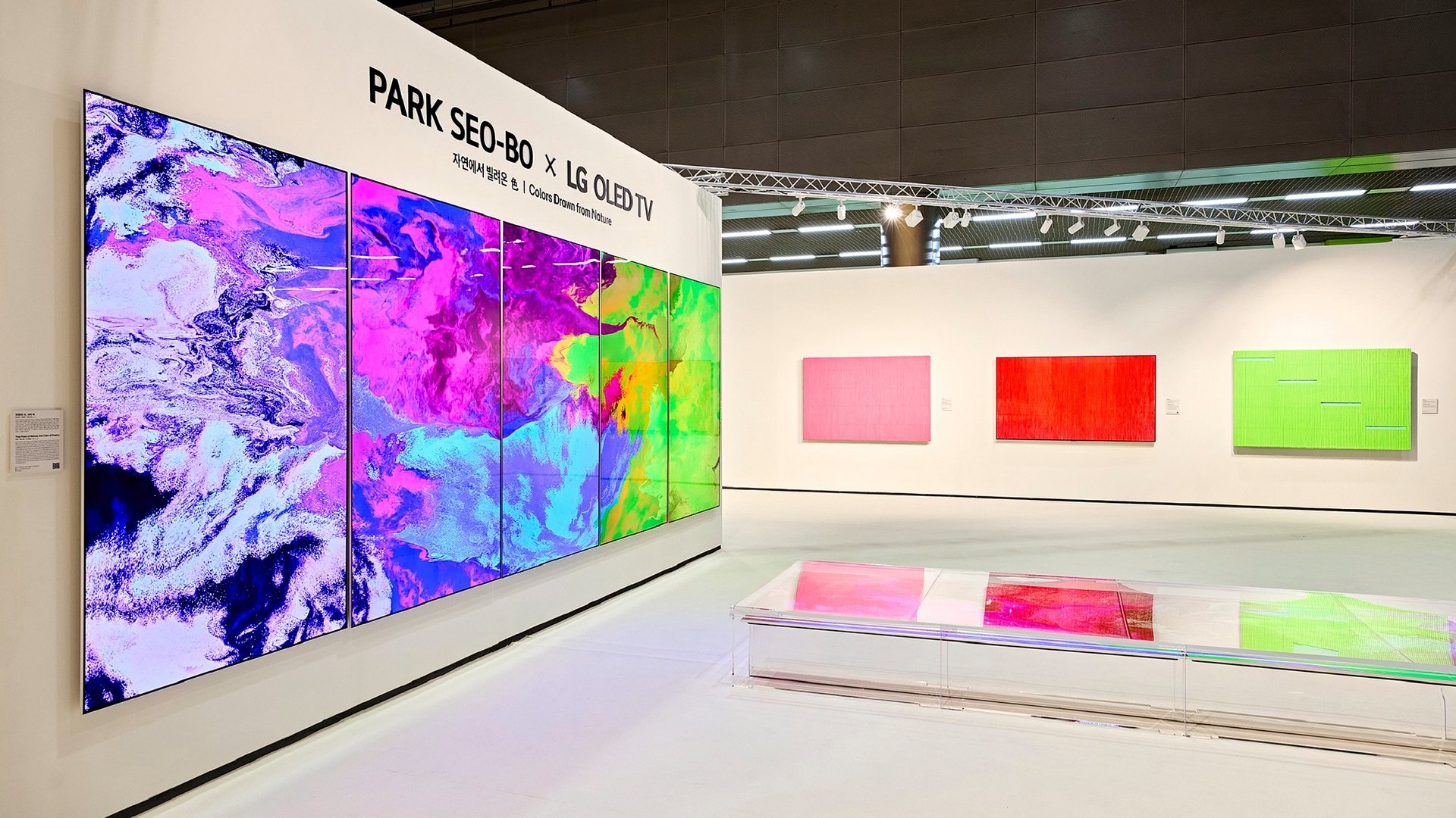 LG OLED TV prezentuje instalację „Kolory zaczerpnięte z natury” na targach Frieze Seoul 2025