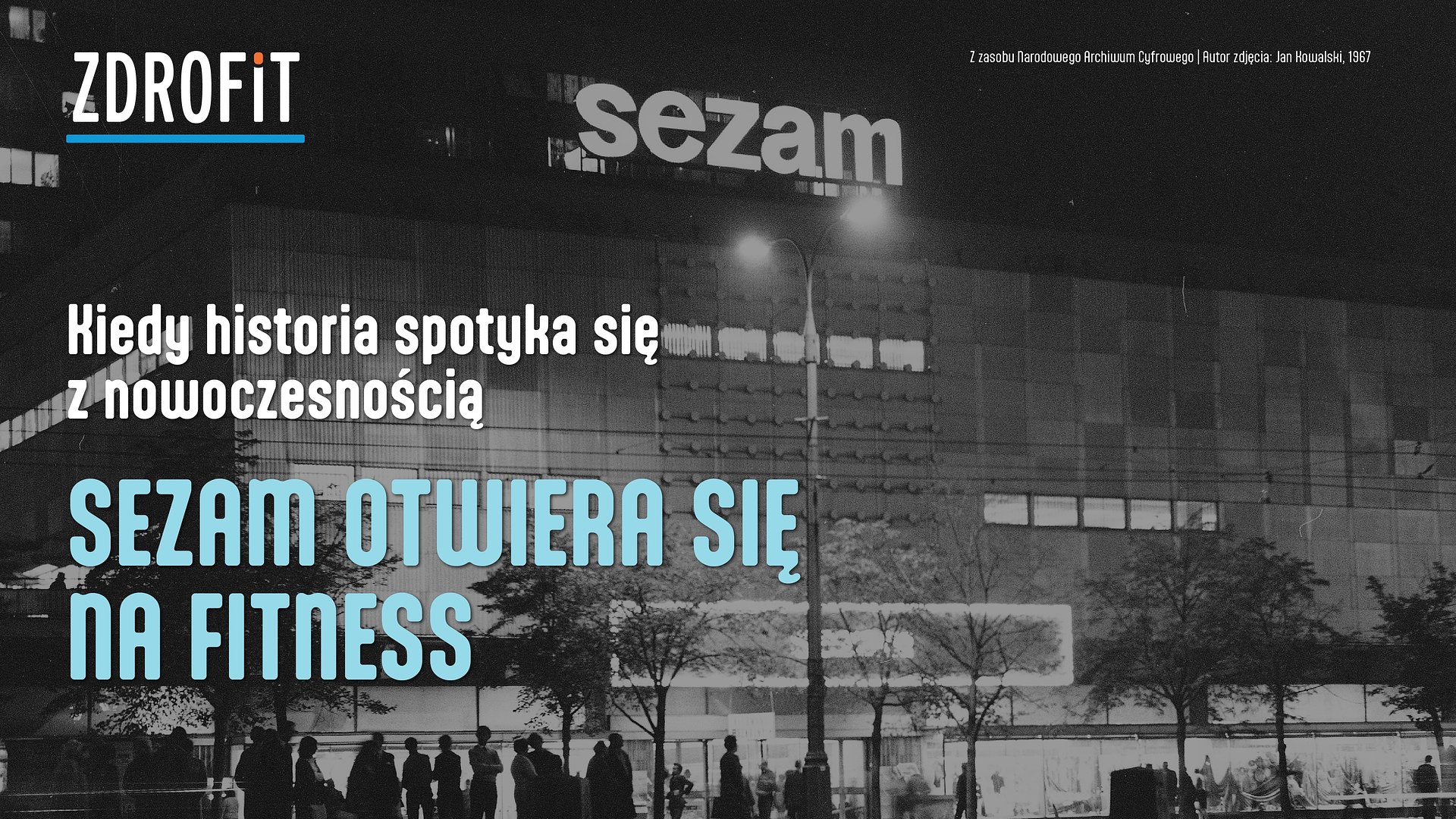 Symbol dobrobytu dla szczęściarzy w PRL zmienia swoje przeznaczenie. W miejscu kultowego Sezamu powstała nowoczesna przestrzeń do aktywności, relaksu i wspólnego spędzania czasu