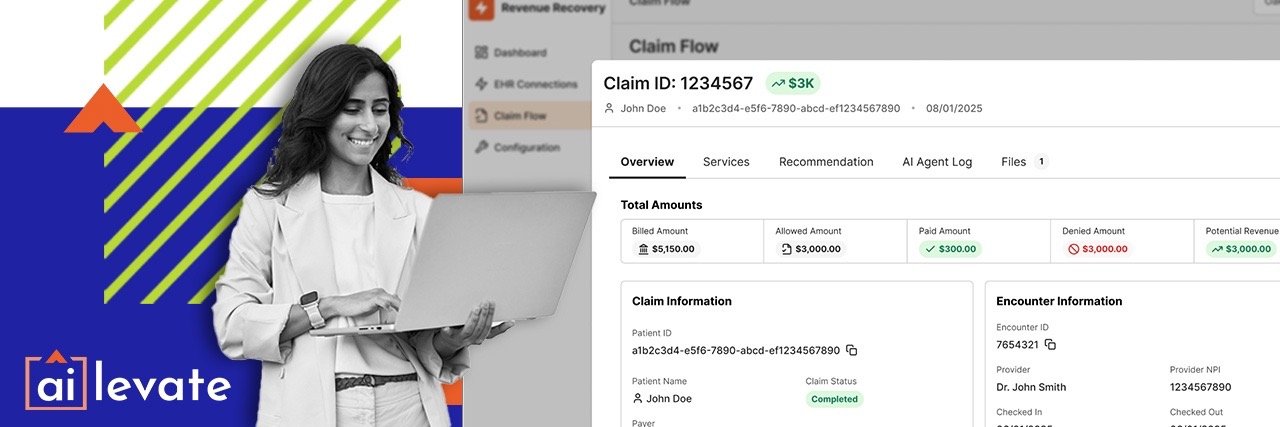 Ailevate Launches AI-Powered Revenue Recovery Solution to Help Healthcare Providers and Hospitals Recover Millions in Lost Revenue