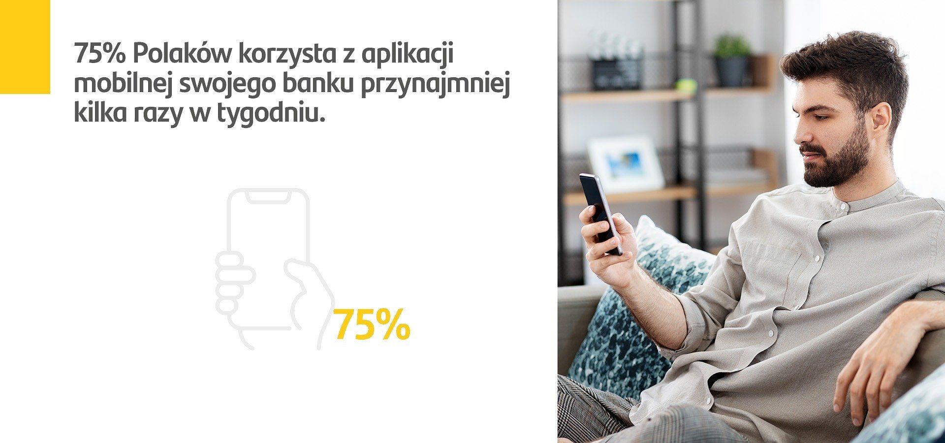 Santander Consumer Bank: Trzy czwarte Polaków korzysta z aplikacji mobilnej banku przynajmniej kilka razy w tygodniu