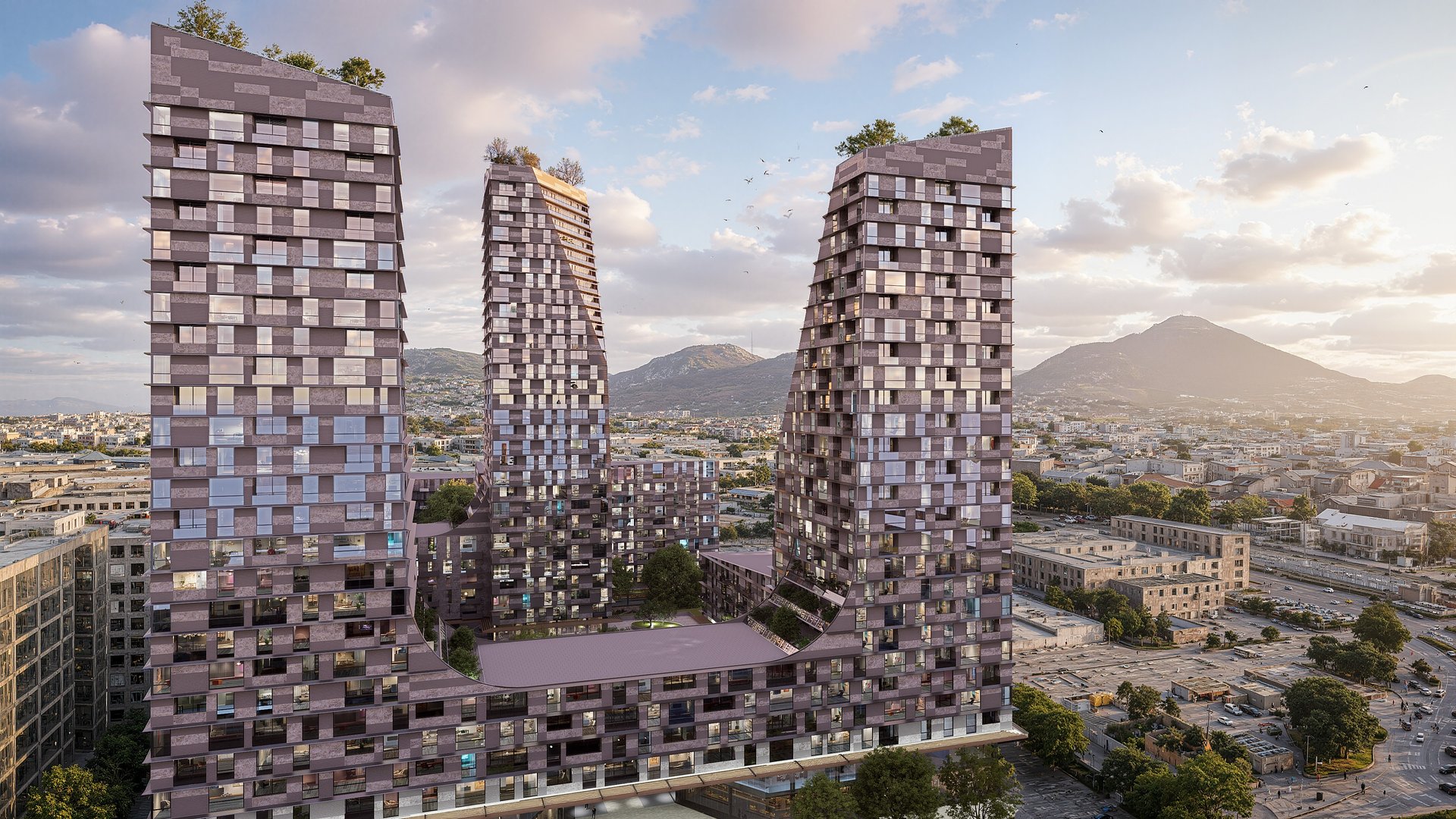 Archi-Tectonics’ Festival City redefines urban living in Albania’s capital