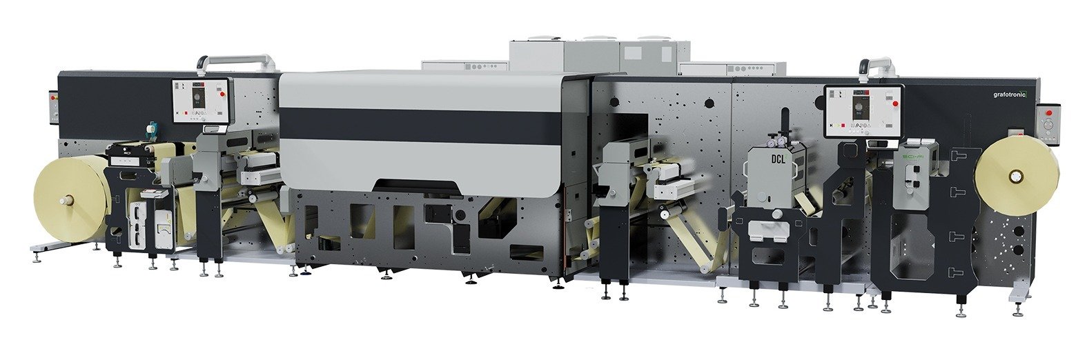 Domino et Grafotronic font équipe lors de la présentation de l’impression hybride à Labelexpo
