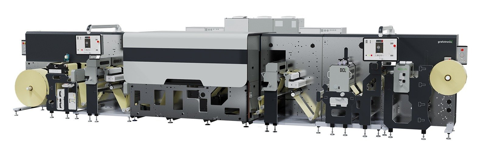 Domino y Grafotronic demuestran conjuntamente la impresión híbrida en Labelexpo