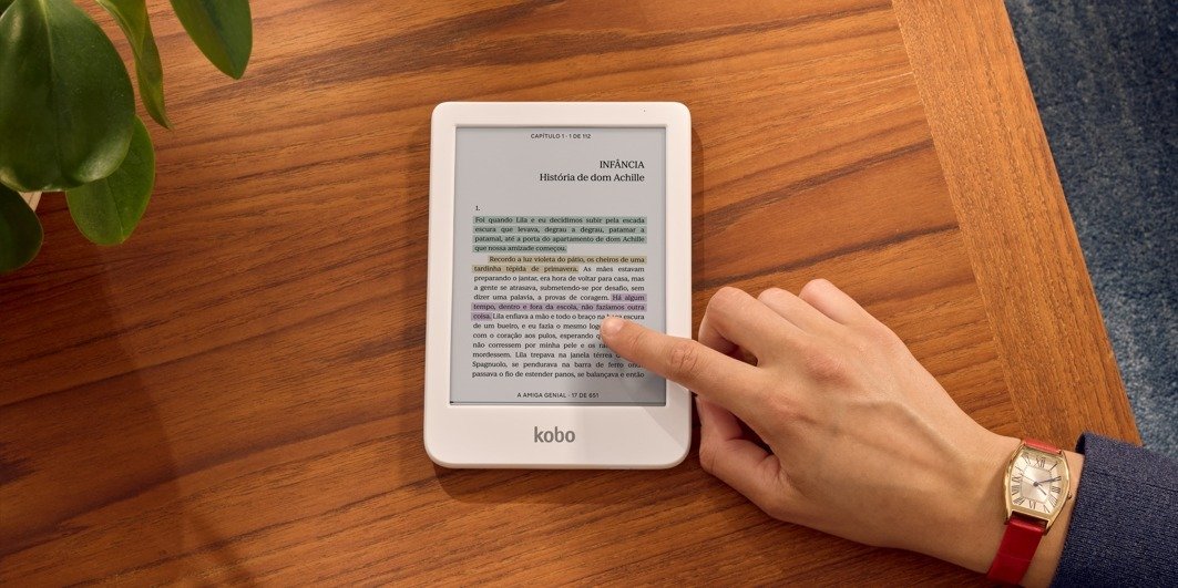 Os leitores pediram, a Rakuten Kobo respondeu: Kobo Clara Colour agora disponível em branco