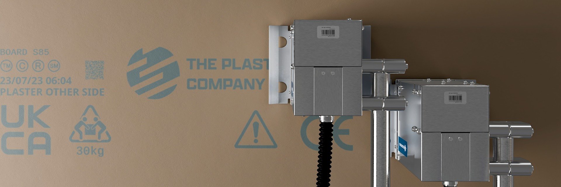 Scanbare slimme 2D-codes transformeren de traceerbaarheid in de gipsplaatproductie