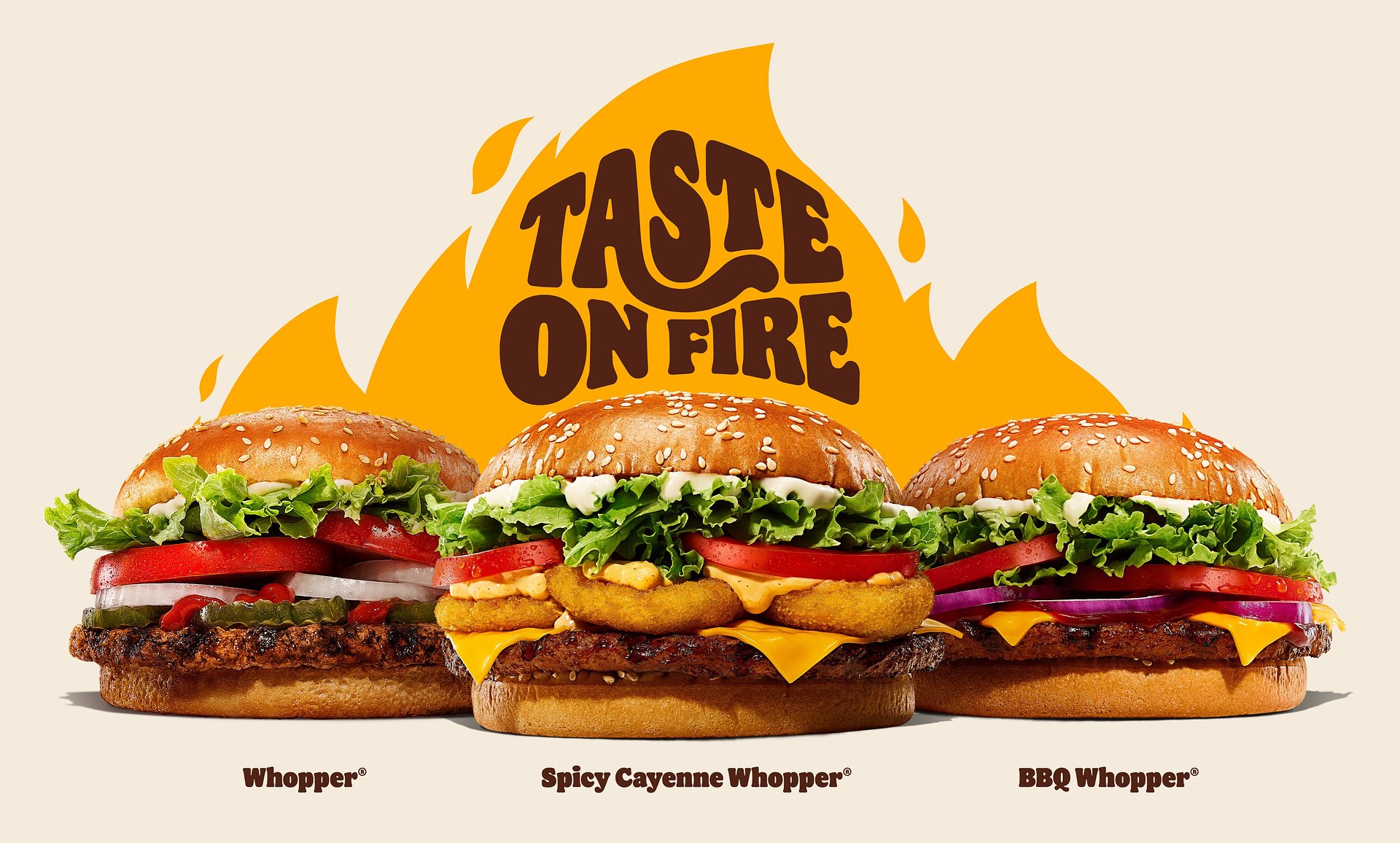 Jeszcze więcej smaku: Burger King serwuje nowe warianty Whoppera i startuje z promocją