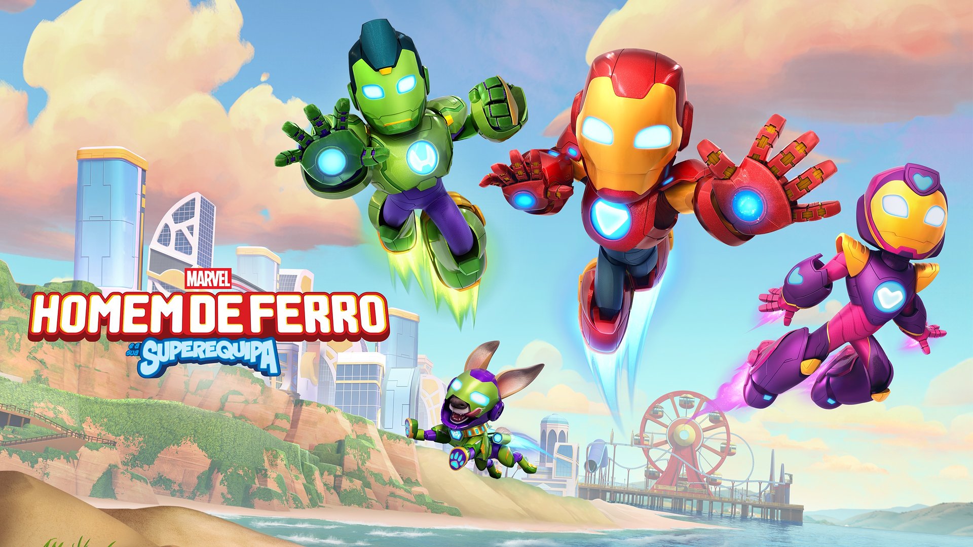 Disney Jr. estreia “Marvel Homem de Ferro e a Sua Superequipa" em setembro
