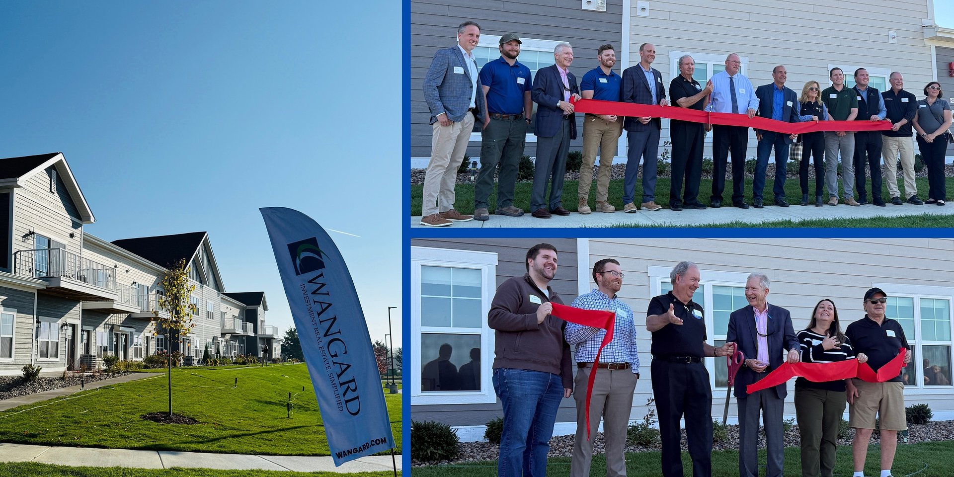 Wangard Partners Celebrates Ribbon-Cutting of The Landing at HubCity Apartments in Plymouth, WI