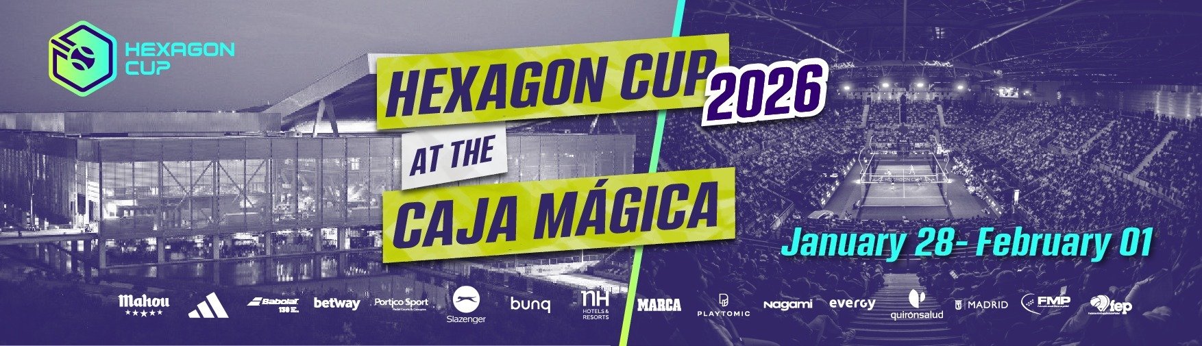 Hexagon Cup Lands at Caja Mágica: New Venue and Dates Confirmed for 2026